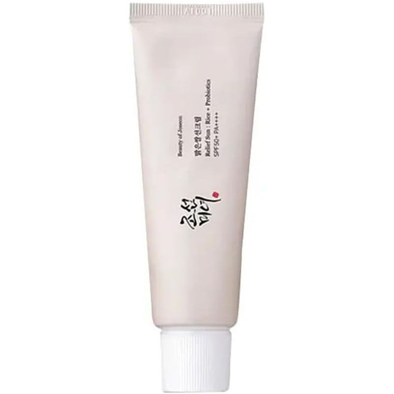 Relief Sun SPF50+PA++++/Orez+Probiotice - Cremă de protecție solară răcoritoare pentru controlul sebumului_voghion.com