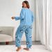 Mode Herbst und Winter Damen große Größe Casual Loungewear Pyjamas Frauen_voghion.com