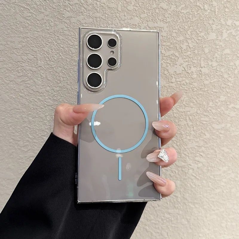 50704555550<=3 Cienkie kółko Przezroczyste Kompatybilne z etui na telefon Samsung S25 Ultra Wstrząsoodporne etui ochronne S24 Premium Magnetyczne_voghion.com