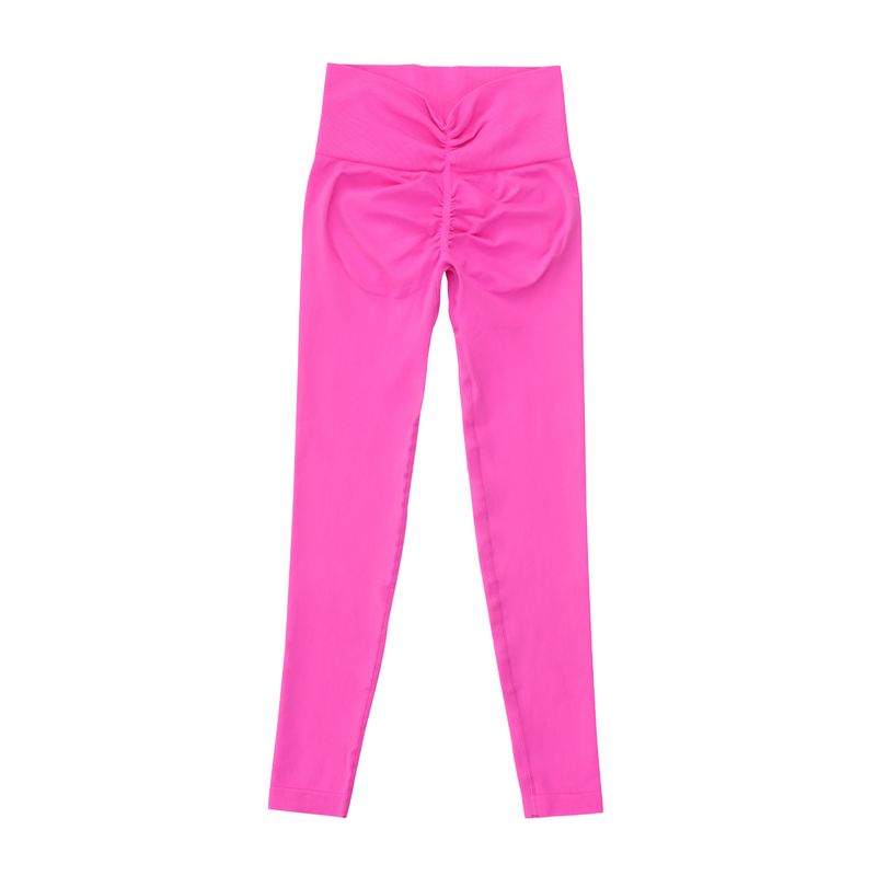 Women Clothing Waist Deep V Hip Lift Line Yoga Pants Women's High Waist Fitness Pants Peach No Embarrassment Line Seamless Track Pants_voghion.com