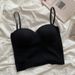 Women's clothing Ice silk sports camisole women's inner wear design niche outer wear bottoming and beautiful back slimming short hot girl top_voghion.com