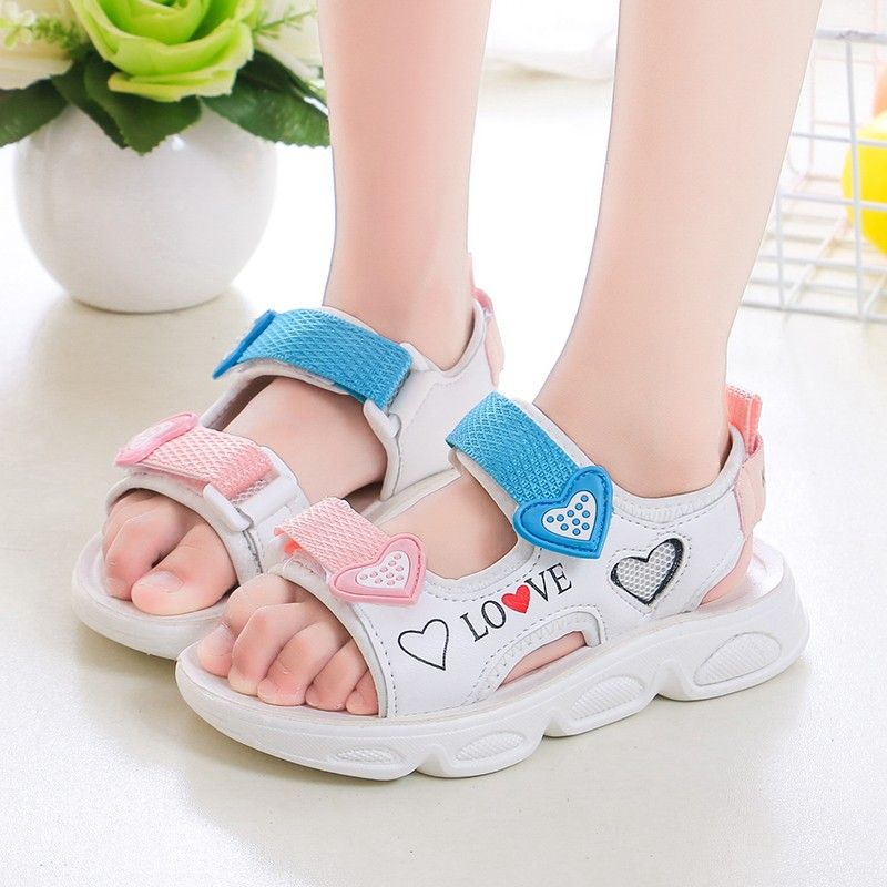 Kid's Clothing Girls sandals new 2024 summer comfortable rubber non-slip girls fashion beach shoes casual shoes children's shoes_voghion.com