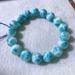 Natürlicher Schmuck im neuen Stil aus Seesteinen für Männer, Vollkorn-Jade, Schildkrötenrückenmuster, Dominica, Larimar, blauer Kristall_voghion.com