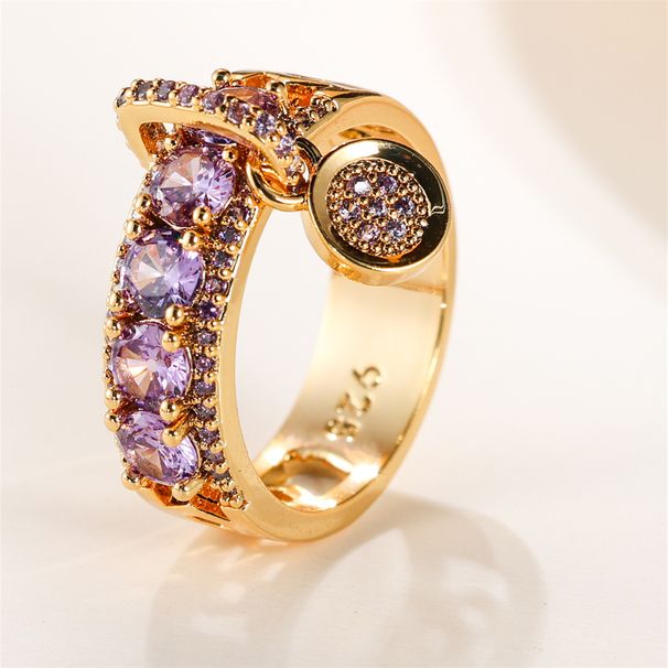 Neuer runder personalisierter Nischenring, Geschenk für Freundin_voghion.com