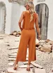 Heißer verkauf 2023 Sommer Leinen Hose Sets Elegante Mode Casual Ärmelloses Top und Hosen Anzug Zwei Stück Set für Frauen passenden Outfit_voghion.com