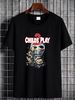 Fright Rags Child S Play 2 Chucky T Shirt Medium Rare OOP Streetwear Comoda Grafica Elasticizzata Elegante Moda Traspirante Leggermente_voghion.com