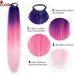 Leeons Ombre Hair Tinsel 24" Estensione Jumbo con elastico sintetico coda di cavallo glitter scintillanti per le donne_voghion.com