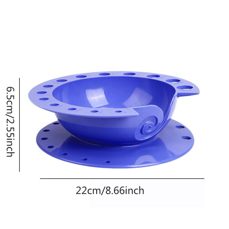 Basket weaving tool accessories ABS plastic yarn bowl without crochet_voghion.com