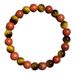 TK Tiger Eye & Red Stone Crystal Bracelet – Wealth Attracting Unisex Energy Jewelry, Natural Gemstone Bracelet_voghion.com