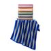 Asciugamano da spiaggia a righe in cotone - 70x140 cm, grande, per adulti, unisex, ad asciugatura rapida (multicolore)_voghion.com