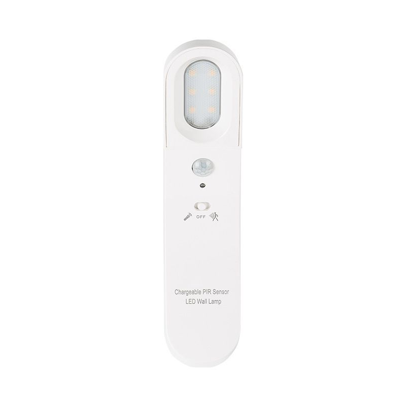 Lámpara de pared con sensor de movimiento, rotación de 360 grados, luz LED nocturna recargable por USB para pasillo, escalera, sala de estar, luz con sensor_voghion.com