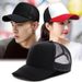 Unisex Billiger 5 Panel Trucker Für Erwachsene Sommer Net Baseball Cap Männer Frauen Blank Mesh Einstellbare Sonnenhut Visier_voghion.com