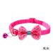 Small Bowknot Cat Bell Pet Accessories Polka Dot Puppy Collar_voghion.com