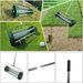 Heavy Duty Rolling Lawn Aerator,Rolling Lawn Aerator, Rotary Push Tine Spike Soil Lawn Aerator Gardening Tool With 3-Piece Long Steel Handle For Garden Yard Grass Maintenance,Garden Yard Rotary Push_voghion.com