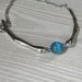 Metalen blauwe kralenketting voor dames, punk, mechanisch, windlicht, luxe, premium niche, sleutelbeenketting_voghion.com