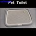 Toilette fir Hënn, Urinpadhalter aus Plastik fir Hënn, Beweeglecht Netz, Wiederverwendbar Toilette fir Hënn fir Hausdéieren_voghion.com