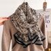 Shawl, Autumn/Winter Women's Winter Fragrant Fashionable Camellia Style, Large Beach Scarf, Warm and Sunscreen_voghion.com