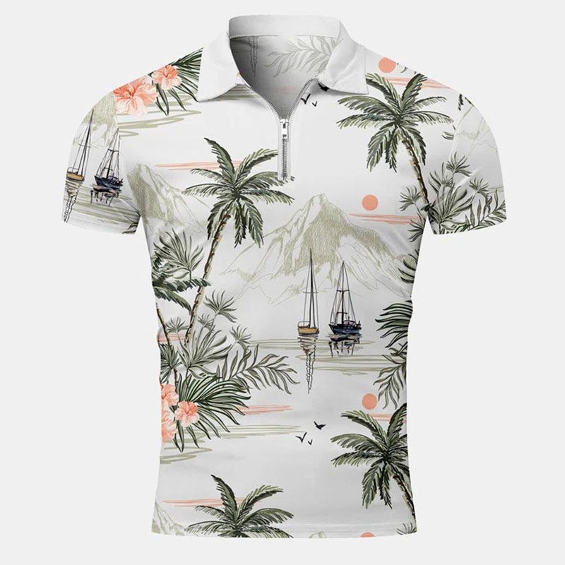 Zomer heren T-shirt met korte mouwen business revers POLO-shirt heren POLO-shirt_voghion.com