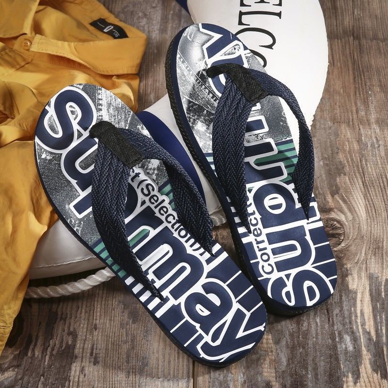 2024 beliebte Herren-Hausschuhe mit flachem Absatz, lässige Flip-Flops für den Sommerstrand und Sandalen für Männer_voghion.com
