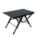 New Aluminum Alloy Adjustable Speed Open IGT Outdoor Lightweight Portable Camping Tactical Folding Table_voghion.com