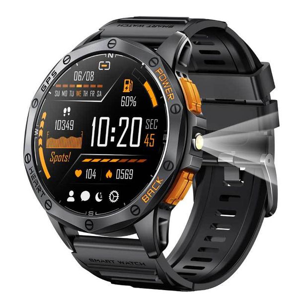 Cross Border Neue GPS Smartwatch K67 Bluetooth Anruf Höhe Barometer Kompass AMOLED Smartwatch_voghion.com