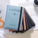 Premium Leather Passport Holder With RFID Blocking - Multi-functional Travel Document Organizer With Luggage Tag And Boarding Pass Slot_voghion.com
