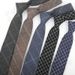 Cravatta stretta da uomo in stile britannico, versione coreana, JK6cm, elegante, effetto lino, a righe, alla moda, casual, per laurea_voghion.com