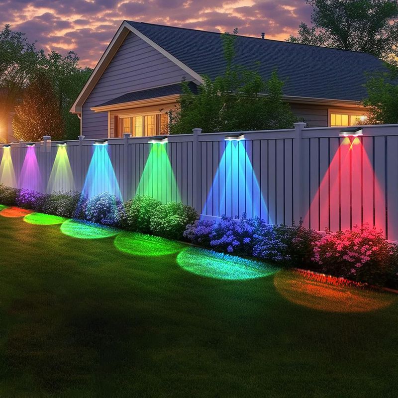Nueva luz solar impermeable para exteriores, para patio, jardín, de acero inoxidable, para patio._voghion.com