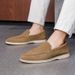 WalkPrime WalkPrime Men's Loafers Spring And Autumn Classic Simple Comfortable Genuine Leather Suede Slip-On Casual Shoes_voghion.com