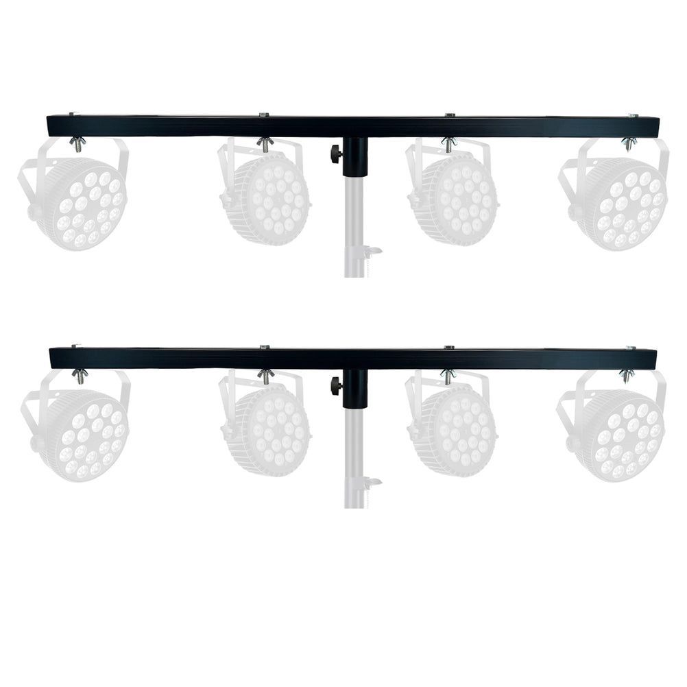 5 Core DJ Lighting T Bar 4 Party Lights 2Pc 39 Inch Extension Crossbar Tbar Mount W 66 Lbs Capacity_voghion.com