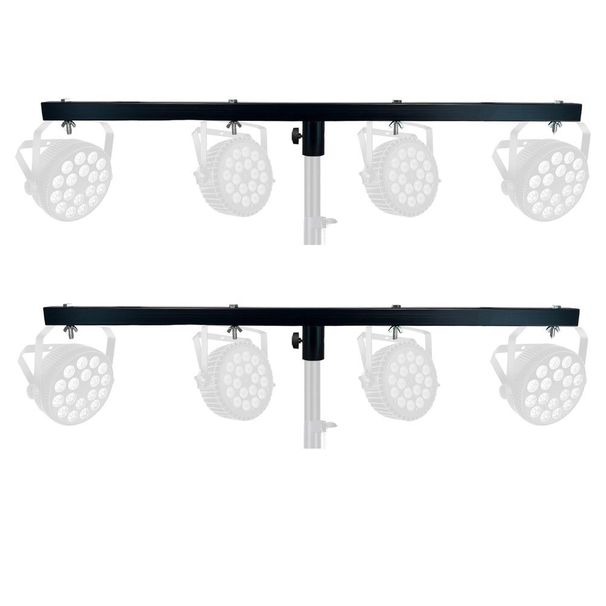 5 Core DJ Lighting T Bar 4 Party Lights 2Pc 39 Inch Extension Crossbar Tbar Mount W 66 Lbs Capacity_voghion.com