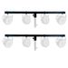 5 Core DJ Lighting T Bar 4 Party Lights 2Pc 39 Inch Extension Crossbar Tbar Mount W 66 Lbs Capacity_voghion.com