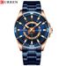 Classic Men's Calendar Watch – Miyota Quartz Movement, 30M Water Resistant, Minimalist Round Dial With Date Window_voghion.com