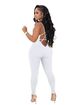 Women's jumpsuit solid color high waist tight exercise yoga jumpsuit_voghion.com