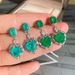 Love Paraiba Ohrringe, Prominente Simulation Smaragd Mikro Diamant Zirkon Ohrringe_voghion.com