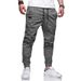 Neue Cargohose Für Herren, Lockere, Gerade Sportbekleidung, Einfarbige Jogginghose, Große Jogger, Gewebte Hose, Lässige Herrenhose_voghion.com