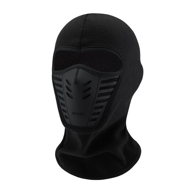 Masque chaud d'hiver pour cyclisme en plein air, couvre-chef anti-poussière, résistant au froid, ski, coupe-vent, chapeau intégral antigel_voghion.com
