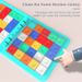 Cross-border Children's Puzzles Color Versus Cube Parent-child Interactive Competitive Cube Board Game Toy_voghion.com