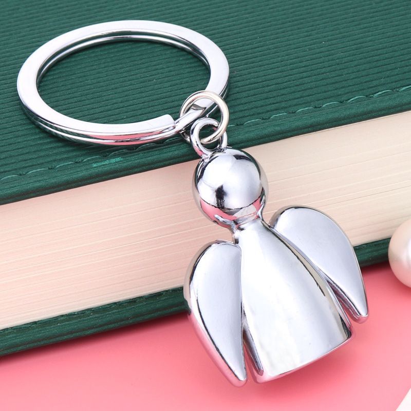 Herz Engel Puppe Schlüsselanhänger heiß-verkauft Weihnachten kleines Geschenk für Frauen Tasche Anhänger 3D Figur_voghion.com