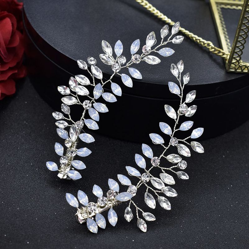 Handgemaachte Braut Kappschmuck Strass Hoerspännen, Hoer Säitendekoratioun Handgemaachte Clips, Hochzäit Hoeraccessoiren_voghion.com