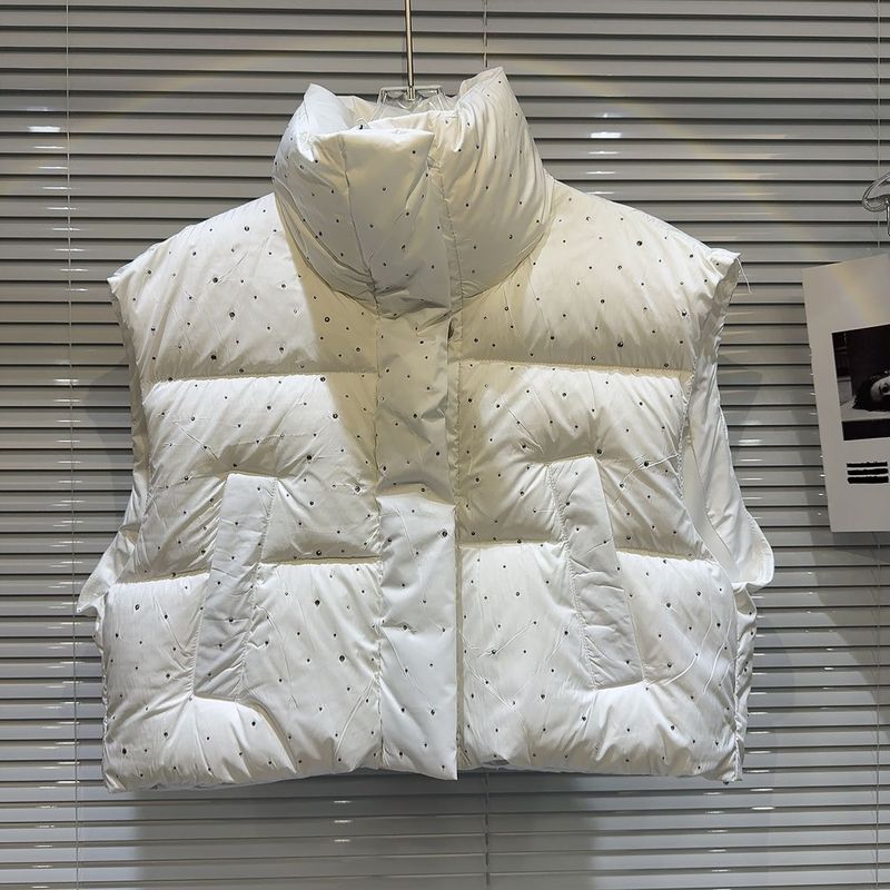 Women's Clothing New spring style, the same style as the Internet celebrity, niche style, hot girl street blasting, warm cotton padded vest jacket_voghion.com