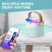 Micrófono portátil Bluetooth Karaoke con 2 micrófonos inalámbricos de mano para fiestas en casa 240621_voghion.com