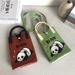 Versione coreana Ins New Niche Panda Borsa per cellulare lavorata a maglia Personalità Casual Texture Tendenza femminile_voghion.com