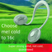 Small High Wind Power Cooling USB Rechargeable Silent Student Class Lazy Portable Neck Hanging Fan_voghion.com