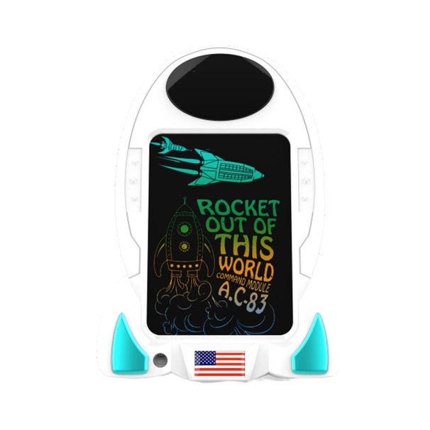Tsanzo 8,8-Zoll-LCD-Schreibtablett für Kinder, Astronauten-Zeichenbrett, abwischbarer Skizzenblock, tragbares Schreibtablett für Kinder_voghion.com