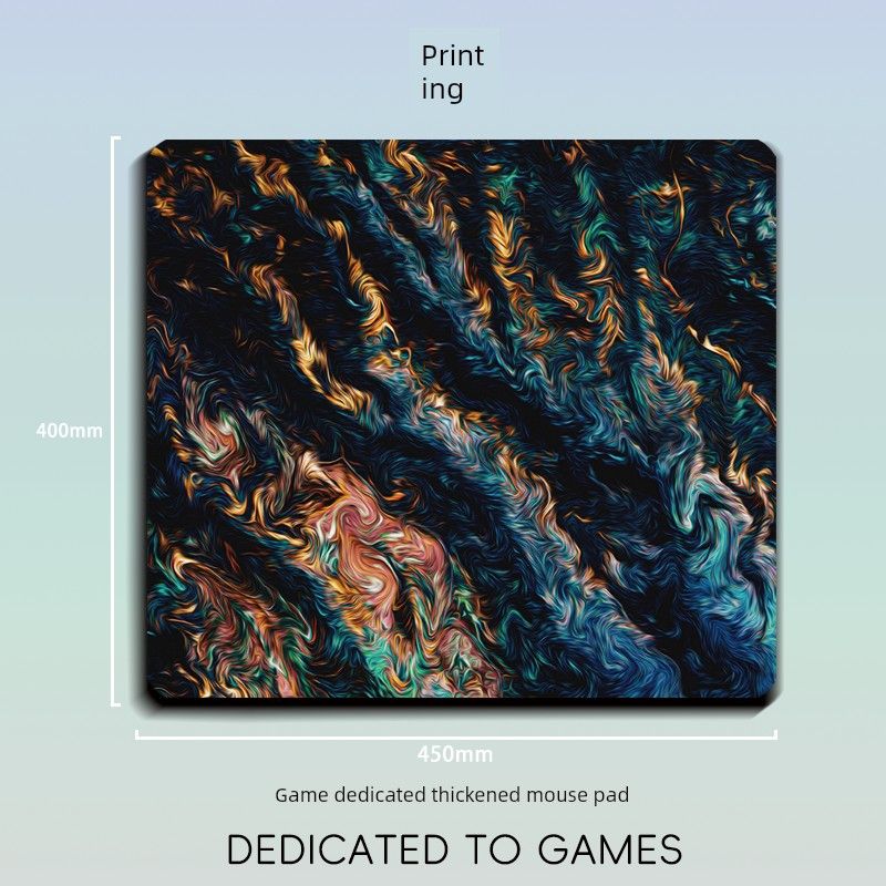 Unbeatable Quality E-Sports Mouse Pad Fluid Art Control Speed CSGO Extra Large Thickened 6mm Game Table Mat_voghion.com