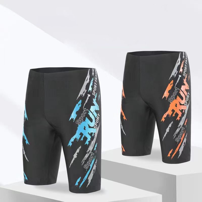Neue Herren-Badehose in Übergröße, Boxershorts in Übergröße, Badehose für heiße Quellen, Herren-Badeanzug, bequem und modisch, schnelltrocknende Badehose_voghion.com