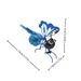 Solar-Powered Hanging Butterfly & Dragonfly Garden Decor - Glow In The Dark Insect Ornaments For Outdoor Patio, Yard & Party_voghion.com