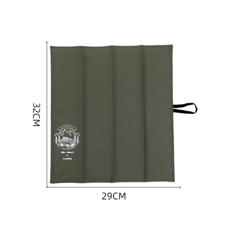 Portable Camping Sit Pad - 1.2" Thick Foldable Mat For Backpacking, Fishing & Stadiums | Moisture-Proof 600D Oxford Fabric_voghion.com