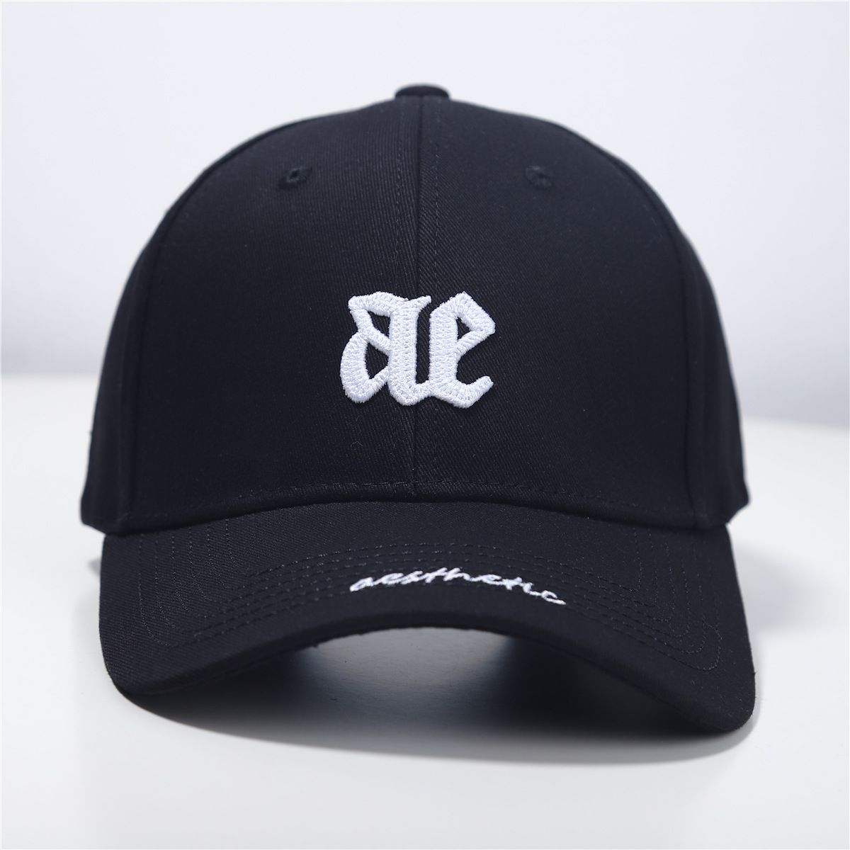 Cappello da baseball coreano di alta qualità 2024, cappello da donna con lingua d'anatra ricamata in stile buono, testa grande da uomo, sottile e alla moda_voghion.com